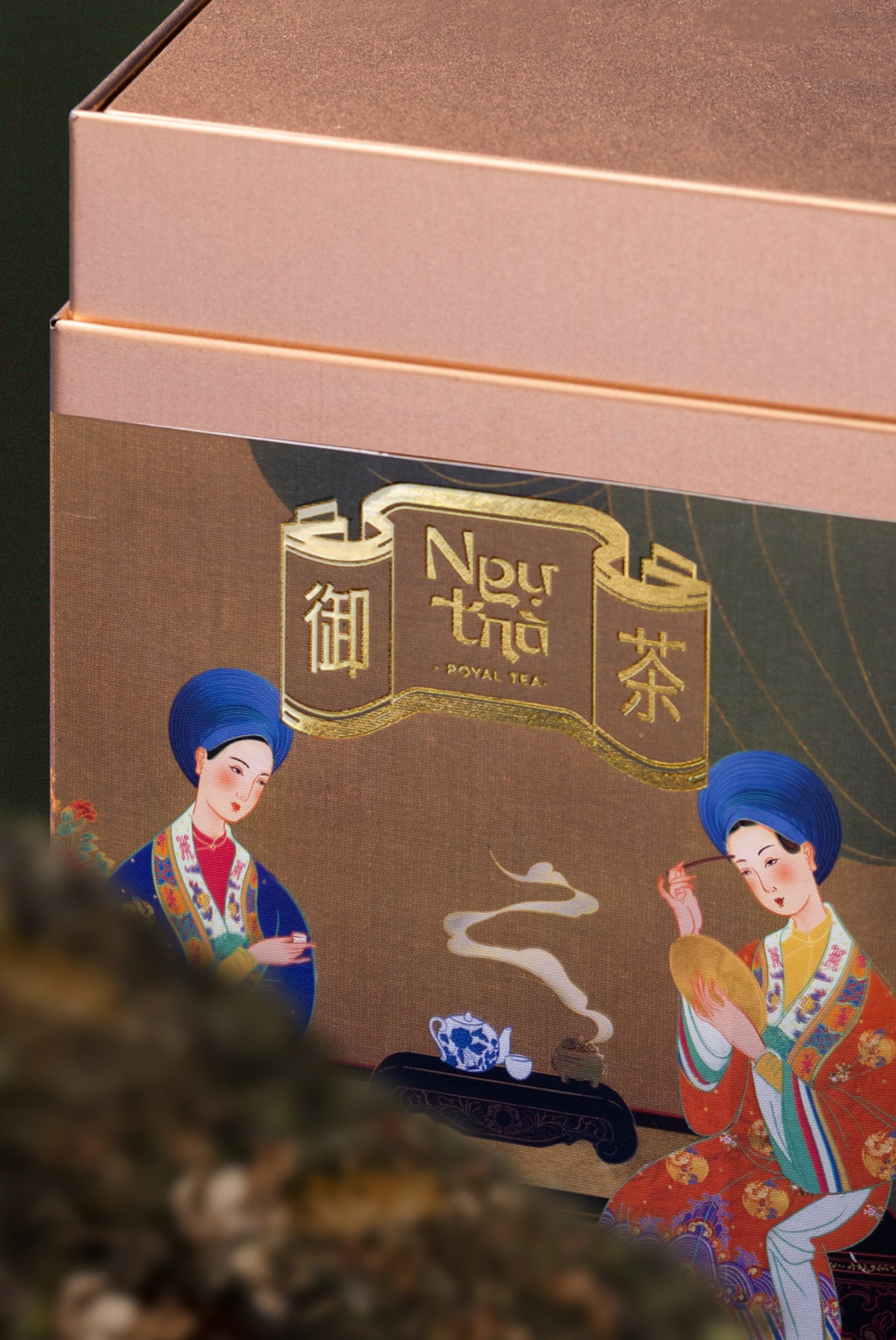 插畫(huà)風(fēng)茶禮品包裝設(shè)計(jì)-禮品包裝展